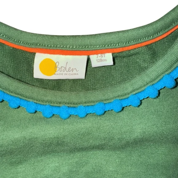 Girls Boden Green Romper Size 7-8Y sleeveless jumper preppy - Picture 4 of 5